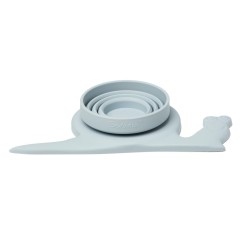 Silikonowa miarka do piasku ślimak Błękitna / Scrunch