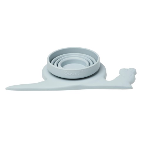 Silikonowa miarka do piasku ślimak Błękitna / Scrunch