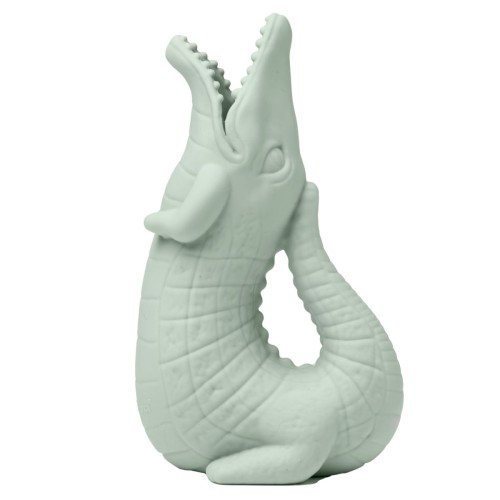 Silikonowa konewka krokodyl Szałwiowa / Scrunch