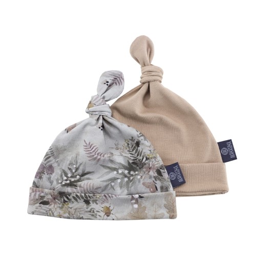 Czapeczki niemowlęce Foggy Morning / Makaszka