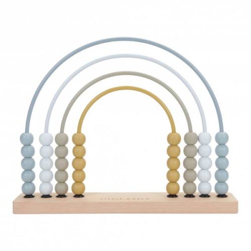 Liczydło metalowe błękit / Little Dutch