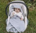 lekki kocyk otulacz do fotelika spacerówki na lato wiosnę