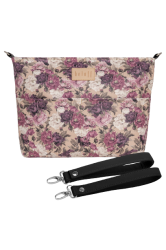 Torba organizer do wózka z eko skóry L Kwiecista polana / Beloff