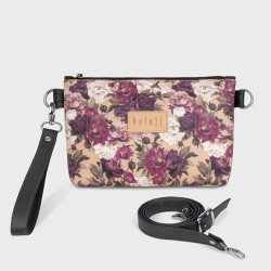 Torebka listonoszka - kosmetyczka saszetka Kwiecista Polana Beloff