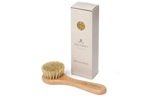 Szczotka z naturalnej szczeciny na ciemieniuchę My Memi