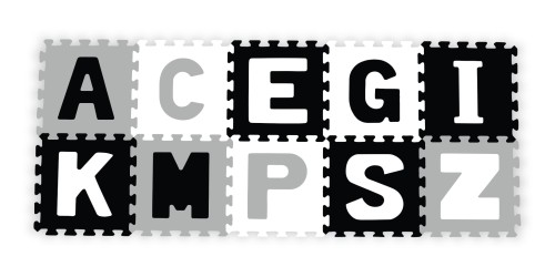 kontrastowe puzzle piankowe zwierzęta BabyOno