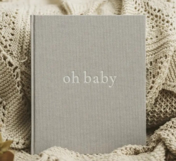 Pamiętnik dziecka Oh Baby Classic Grey Mommy Planner