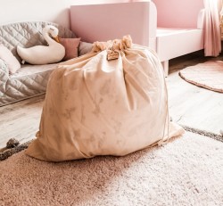 Worek na pościel do przedszkola z miejscem na podpis / BabySteps