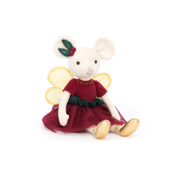 Świąteczna Myszka w sukience 41 cm JellyCat