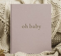 Pamiętnik dziecka Oh Baby Powder Pink Mommy Planner