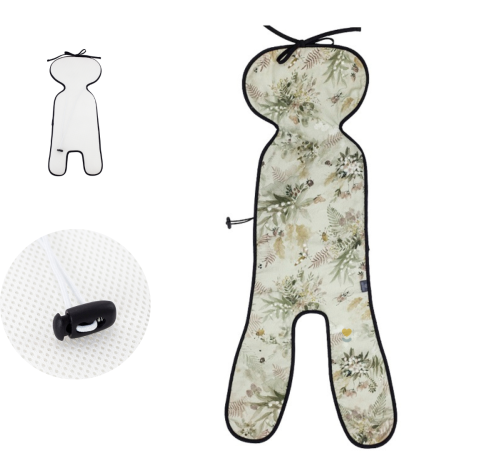 Wkładka do fotelika samochodowego foggy morning makaszka