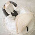 Tiny Star otulacz do fotelika Harmony Ivory