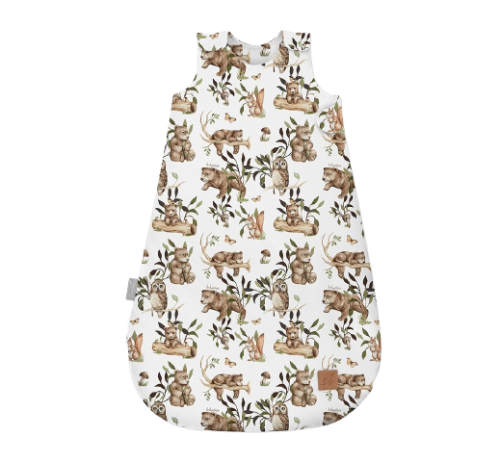 Śpiworek bawełniany LIGHT One Size Happy Bear 1 tog BabySteps