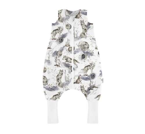 Śpiworek na lato LIGHT z nogawkami Wolf Moonlight 1 tog BabySteps