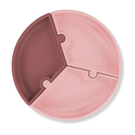 Talerzyk silikonowy Puzzle dla dziecka