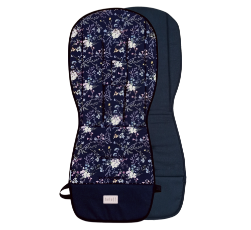 Wkładka do wózka Kwiaty Leśne z lnem Beloff 