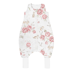 Śpiworek LIGHT 0,5 TOG z nogawkami Peony / BabySteps