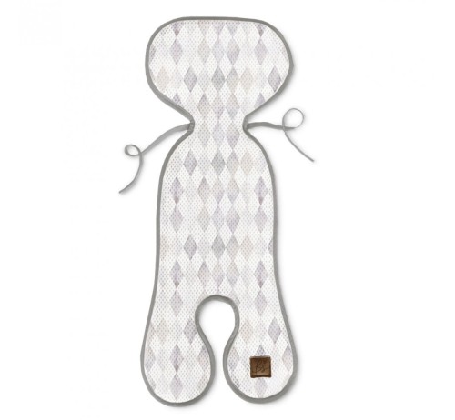 Wkładka antypotowa do fotelika 0-13 kg Diamonds gray / BabySteps