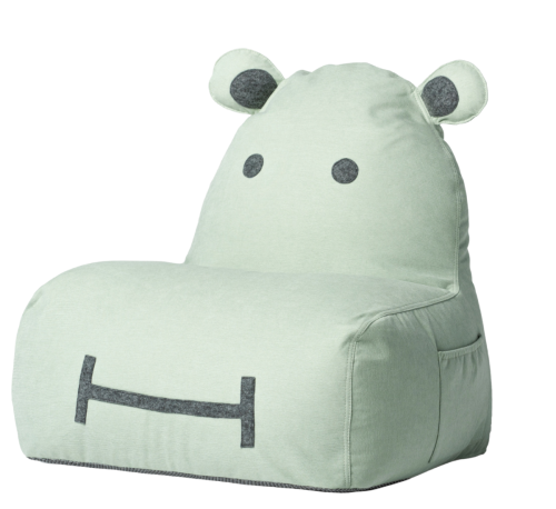 Pufa siedzisko Hippo soft miętowa / The Brooklyn Kids