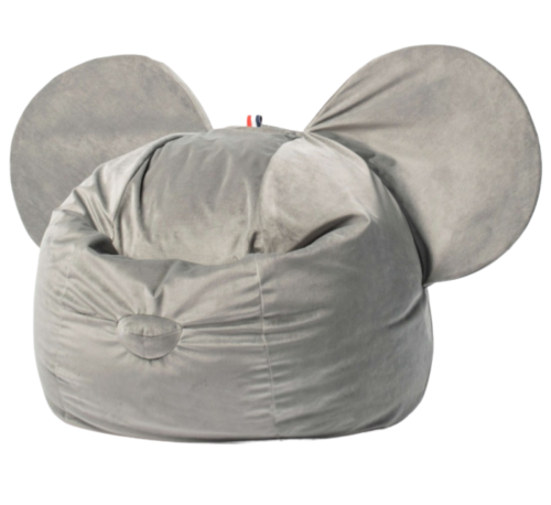 Pufa siedzisko z uszami Ears Szara / The Brooklyn Kids