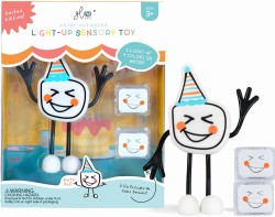 Postać do kąpieli Party Pal z dwiema kostkami świecącymi w wodzie / Glo Pals