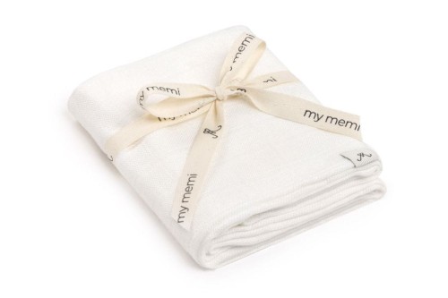 Bambusowa pieluszka muślinowa 65x65 Cream My Memi