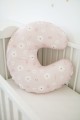 poduszka do karmienia rogal różowy tiny star