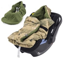 MAKASZKA Otulacz - kocyk do fotelika bawełniany Countryside Tales