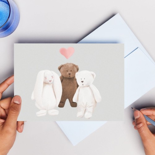 Kartka tradycyjna na życzenia uniwersalna