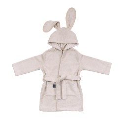 Szlafrok bambusowy dla dziecka Linen / Makaszka