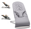 BABYBJORN leżaczek BLISS WOVEN LIGHT GRAY jasnoszary