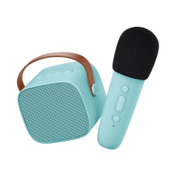 Bezprzewodowy zestaw do karaoke Lalarma Blue