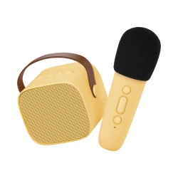Bezprzewodowy zestaw do karaoke Lalarma Yellow