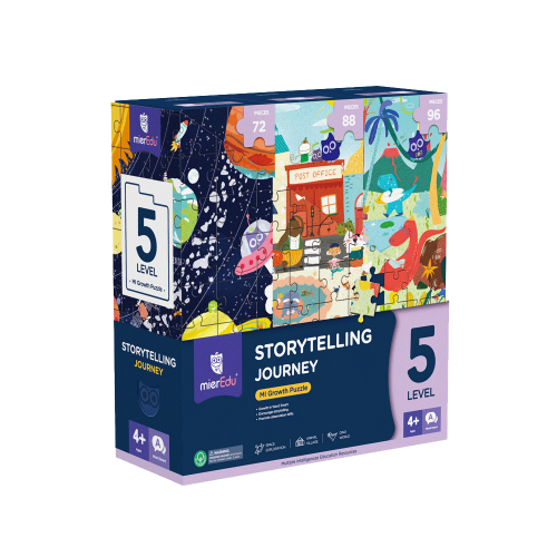 Puzzle progresywne Opowiadaj historie Poziom 5 mierEdu