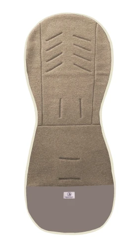 Wkładka do wózka Simple Wool antypotowa z wełny merino Beżowa