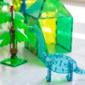 Klocki Magnetyczne Dino World XL 50 el. MAGNA-TILES od 3 roku życia