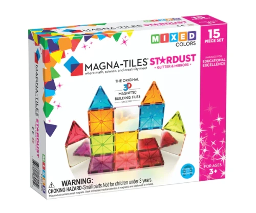 Klocki Magnetyczne Stardust 15 el. MAGNA-TILES