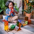 Klocki Magnetyczne Dino World 40 el. MAGNA-TILES od 3 roku życia