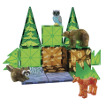 Klocki Magnetyczne Forest Animals 25 el. MAGNA-TILES kreatywne