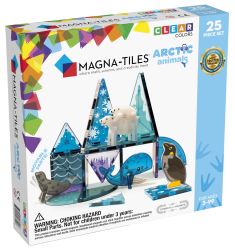 Klocki magnetyczne Arctic Animals 25 el. MAGNA-TILES