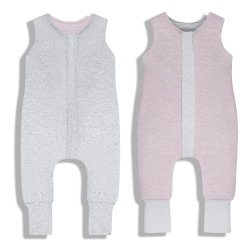 Dwustronny śpiworek z nóżkami 3-4 lata Melanżowy róż Sleepee 