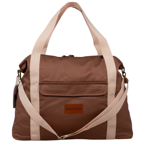 Torba do porodu brązowa Mamahood