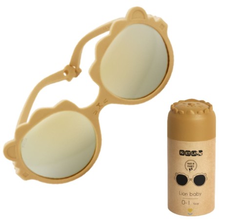 Okulary przeciwsłoneczne dla dzieci 2-4 lata Lion Honey Kietla