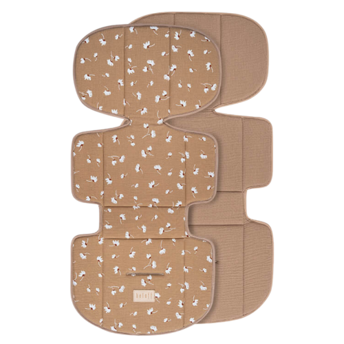Wkładka do fotelika muślinowa 0-13 Stokrotki Beloff