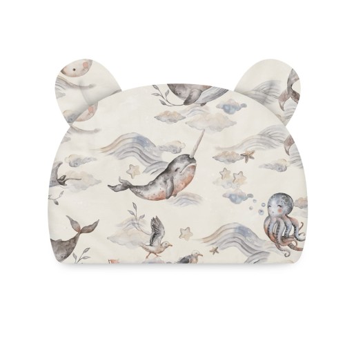 Poduszka bawełniana miś Magic sea animals BabySteps