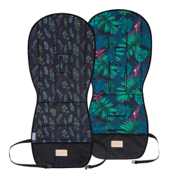 Wkładka do wózka Kwiaty Monstery i Płynące liście Beloff