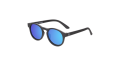 Okulary dla dzieci Polaryzacja Keyhole Jet Black Cobalt Blue Mirrored Lenses Polarized (2023) 0-2 lat Babiators