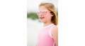 Okulary dla dzieci Polaryzacja Keyhole Pretty in Pink Pink Mirrored Lens Polarized (2023) 6 lat+ Babiators giętkie oprawki