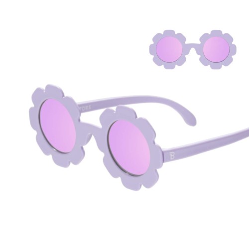 Okulary dla dzieci z polaryzacją Flower Lavender 0-2 lat Babiators