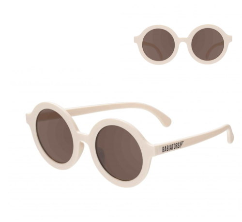 Okulary przeciwsłoneczne dla dzieci Round Sweet Cream 6 lat+ Babiators